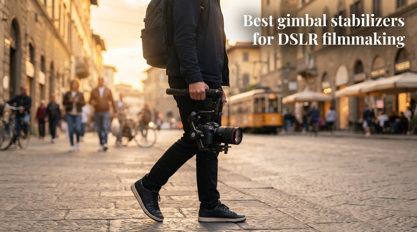 Best gimbal stabilizers for DSLR filmmaking
