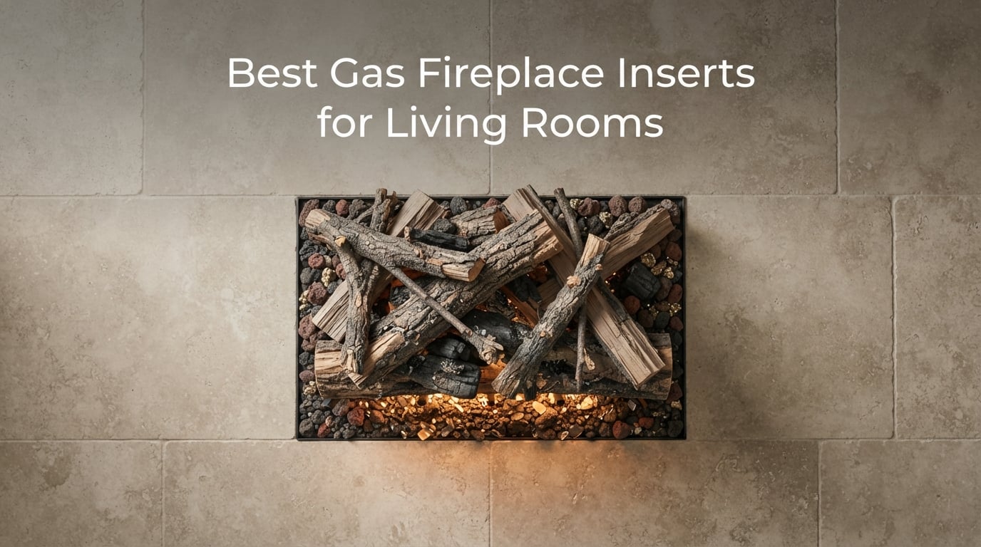 Best Gas Fireplace Inserts for Living Rooms