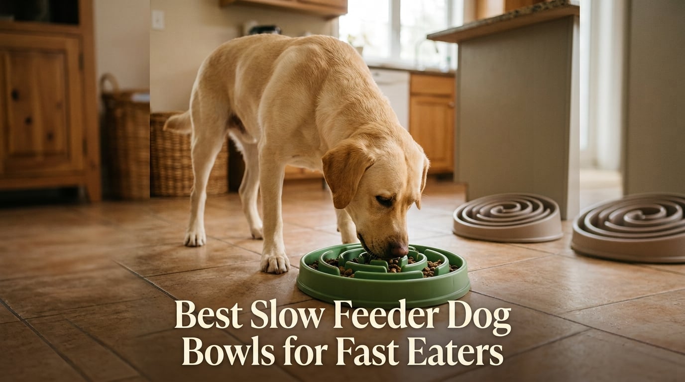 Best Slow Feeder Dog Bowls for Fast Eaters