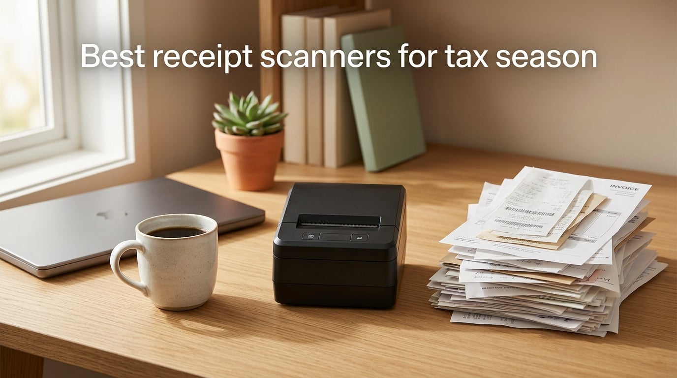 Best receipt scanners for tax season