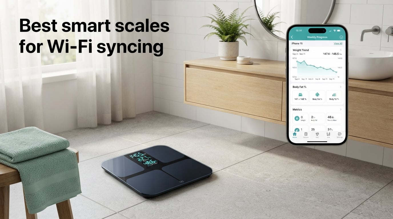 Best smart scales for Wi-Fi syncing