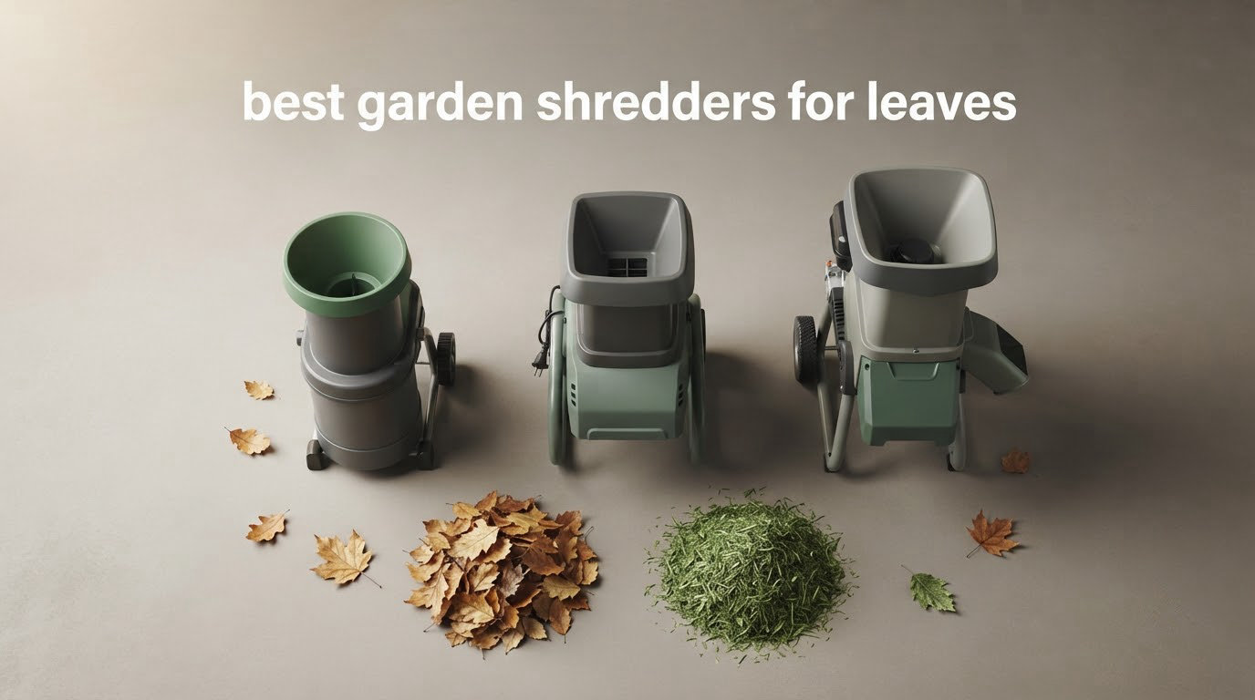 best garden shredders for leaves