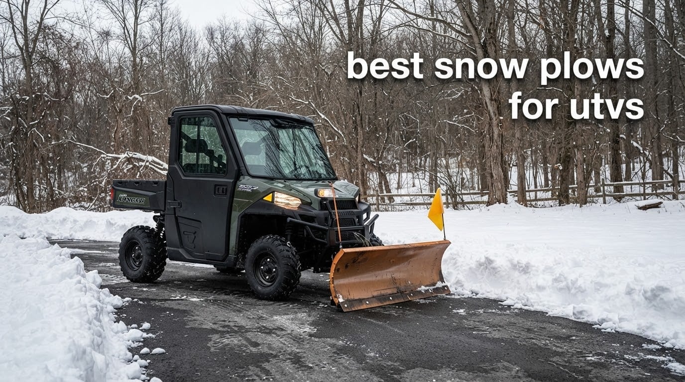 best snow plows for utvs