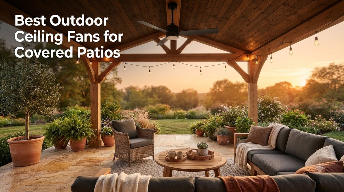 Best Outdoor Ceiling Fans for Covered Patios