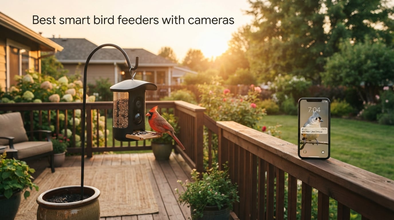 Best smart bird feeders with cameras