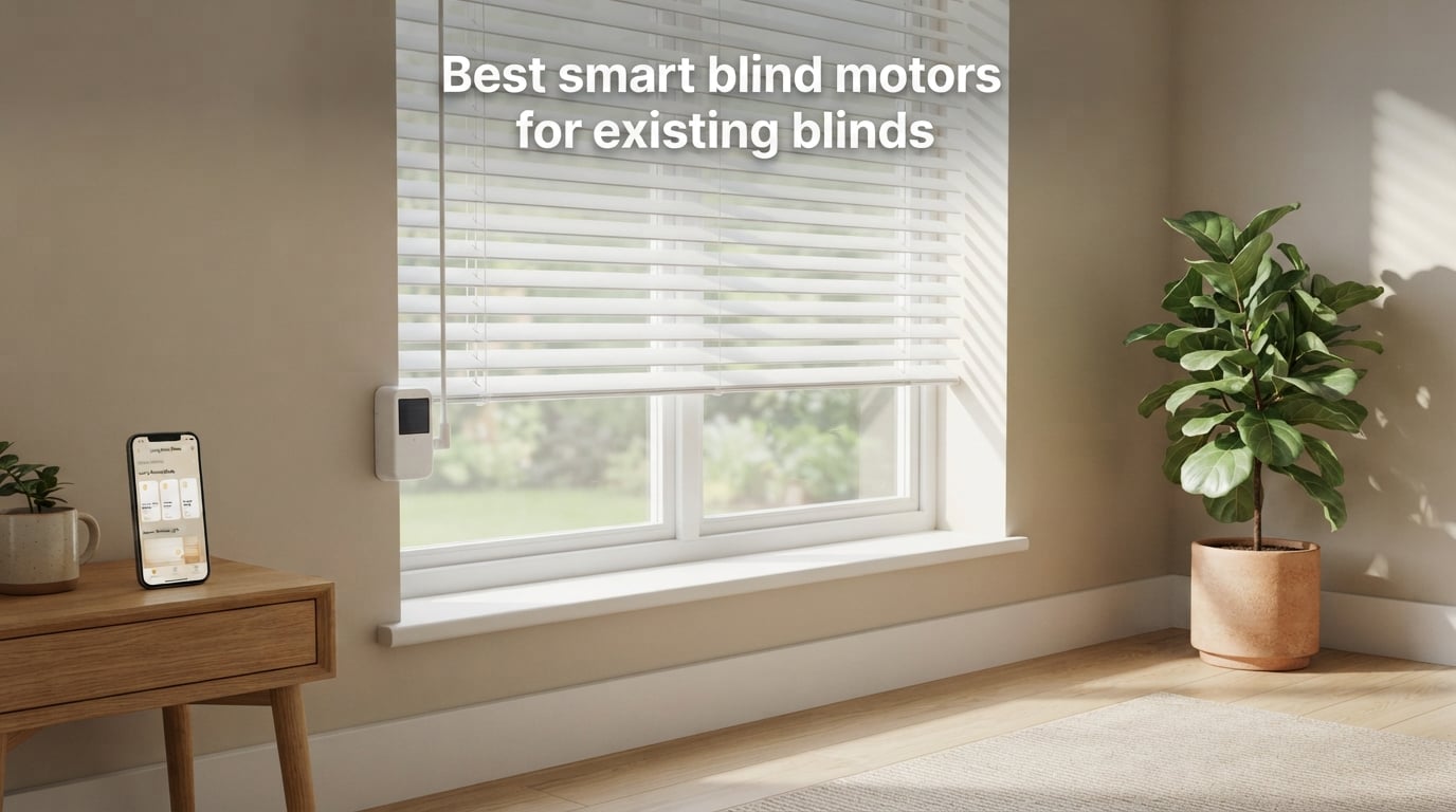 Best smart blind motors for existing blinds