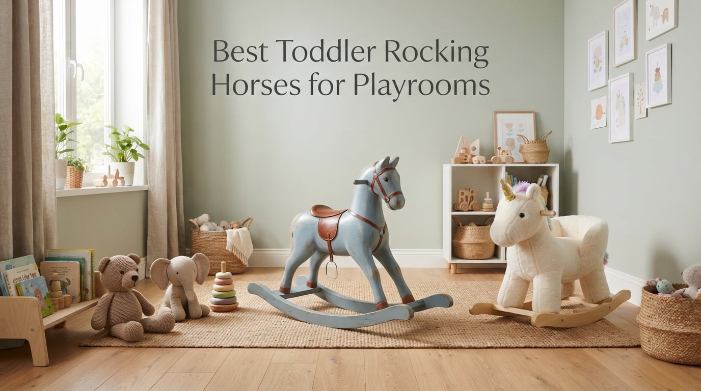 Best Toddler Rocking Horses for Playrooms