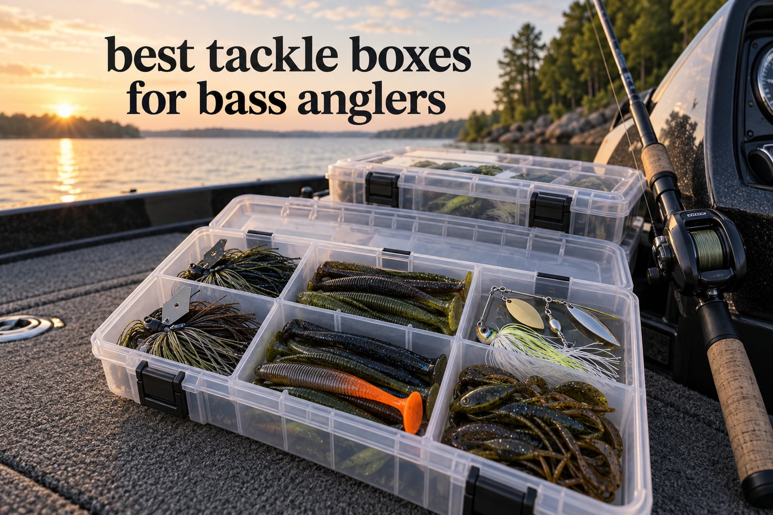 best tackle boxes for bass anglers