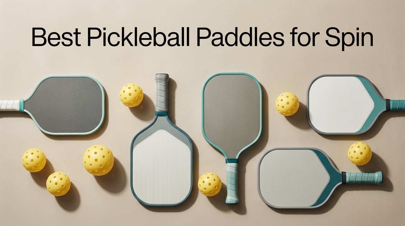 Best Pickleball Paddles for Spin