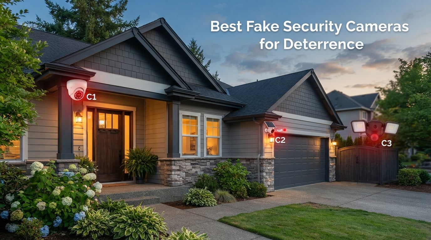 Best Fake Security Cameras for Deterrence