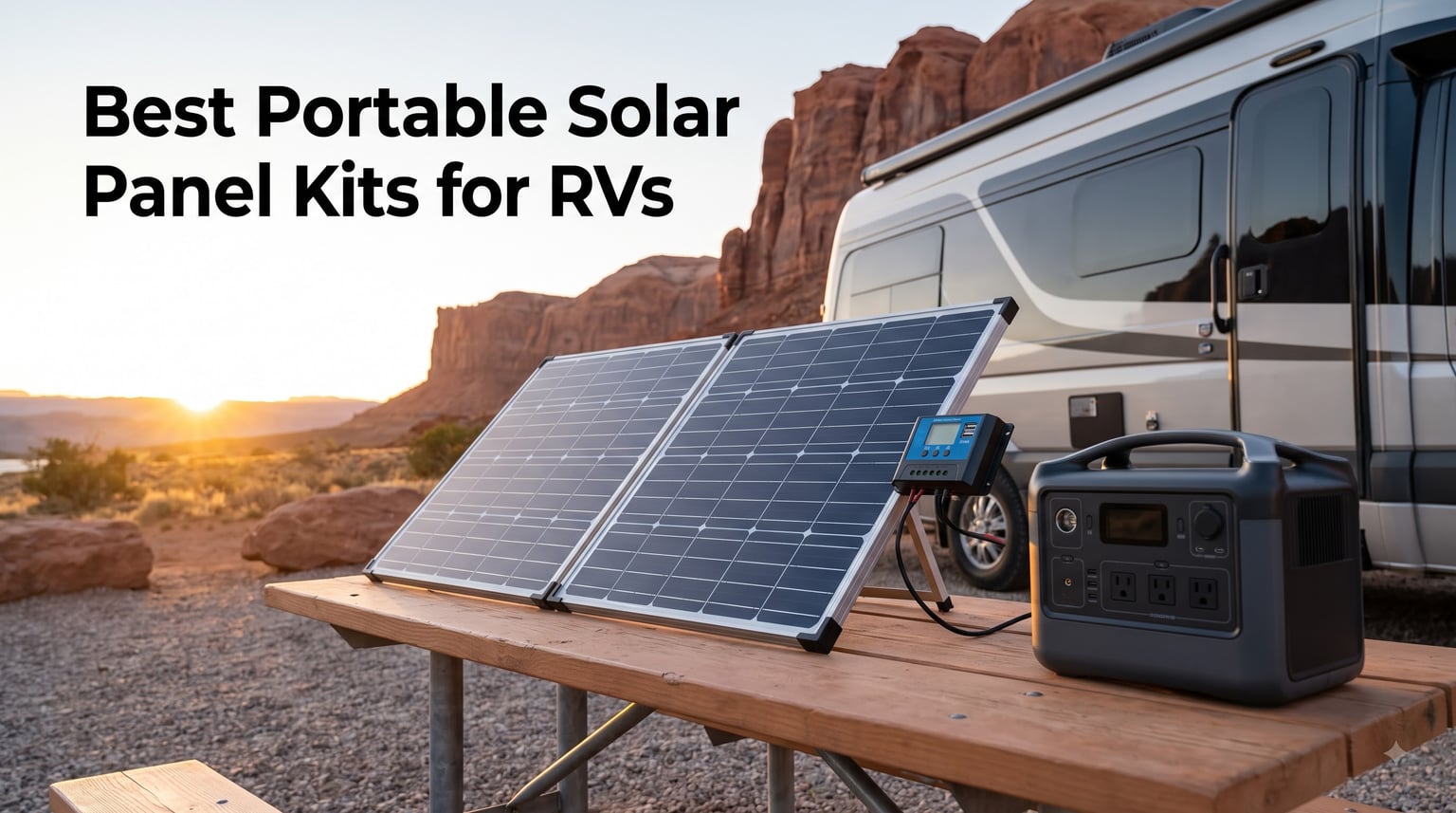 Best Portable Solar Panel Kits for RVs
