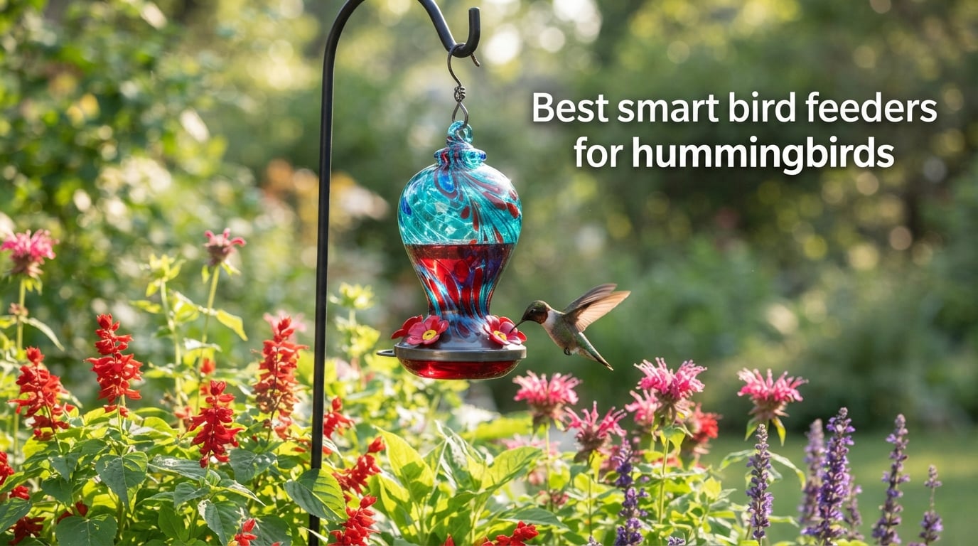 Best smart bird feeders for hummingbirds