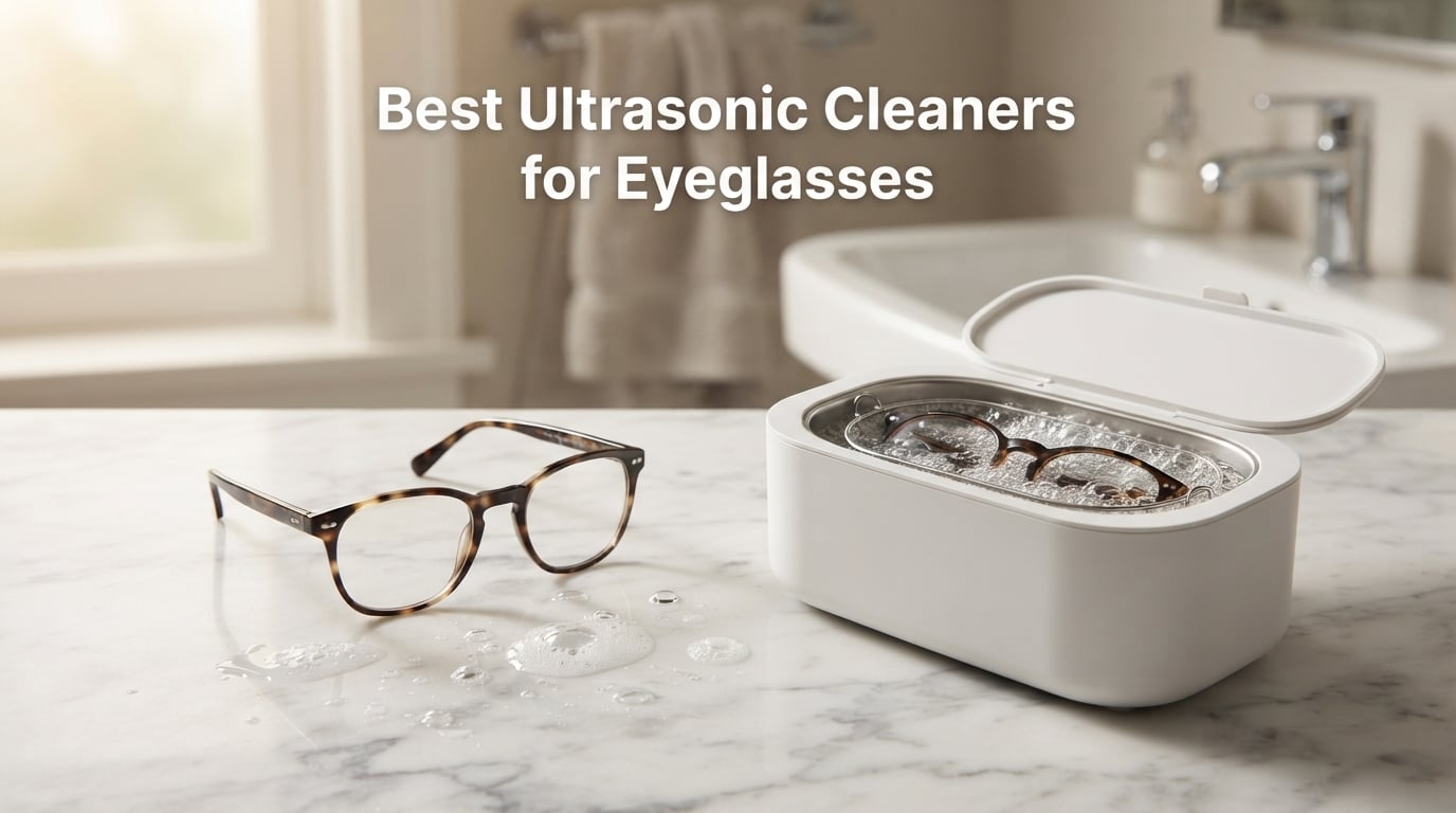 Best Ultrasonic Cleaners for Eyeglasses
