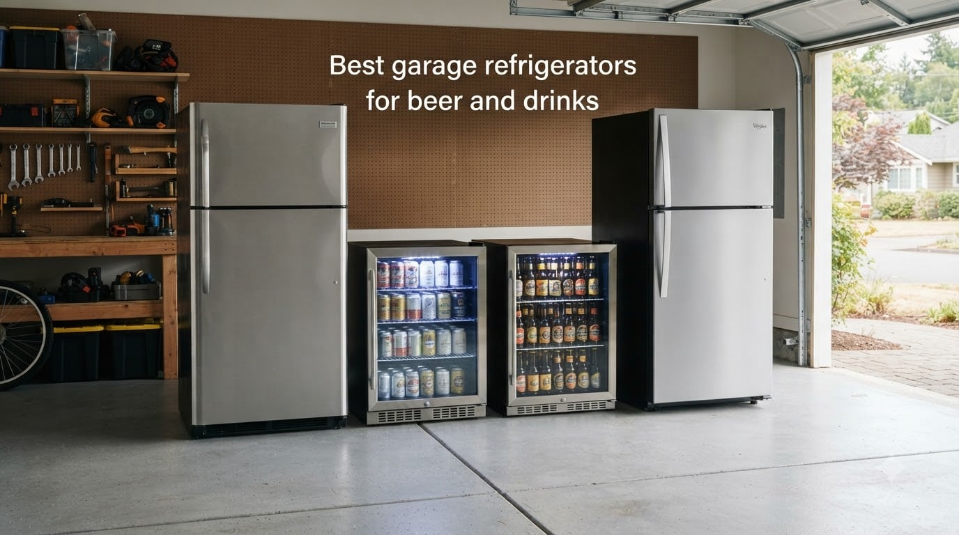 Best garage refrigerators for beer and drinks