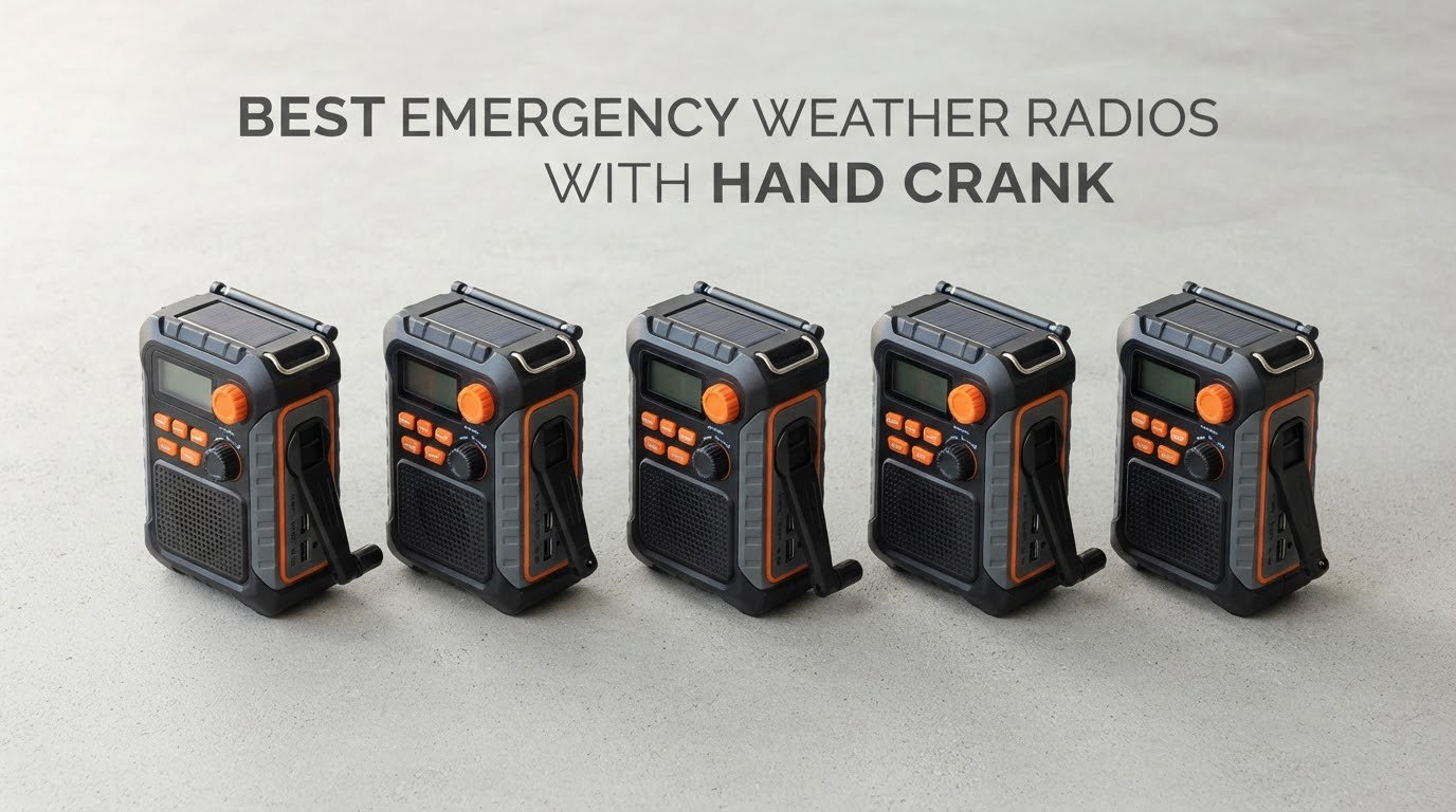 best emergency weather radios with hand crank
