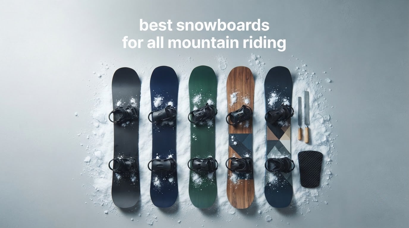 best snowboards for all mountain riding