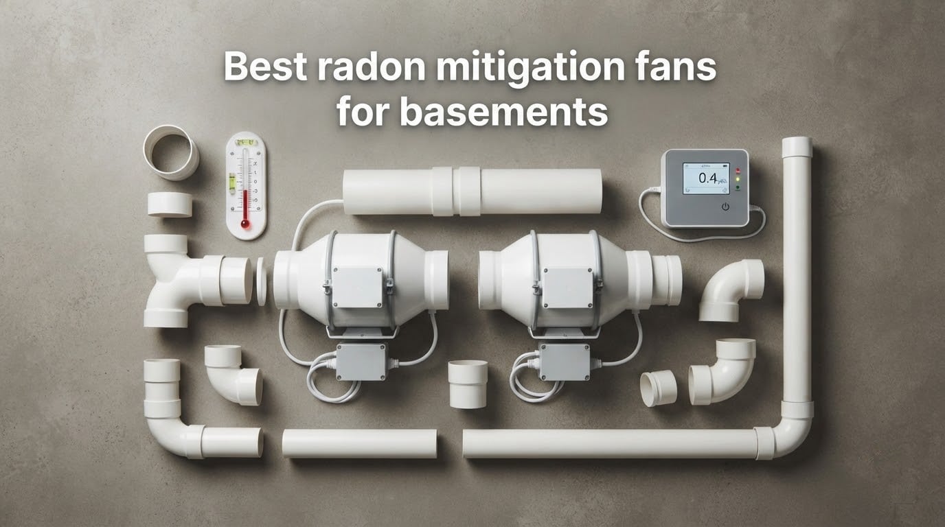 Best radon mitigation fans for basements