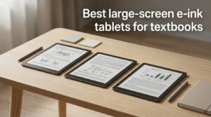 Best large-screen e-ink tablets for textbooks