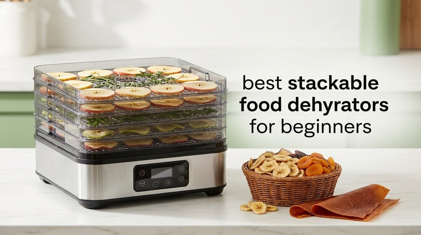 best stackable food dehydrators for beginners