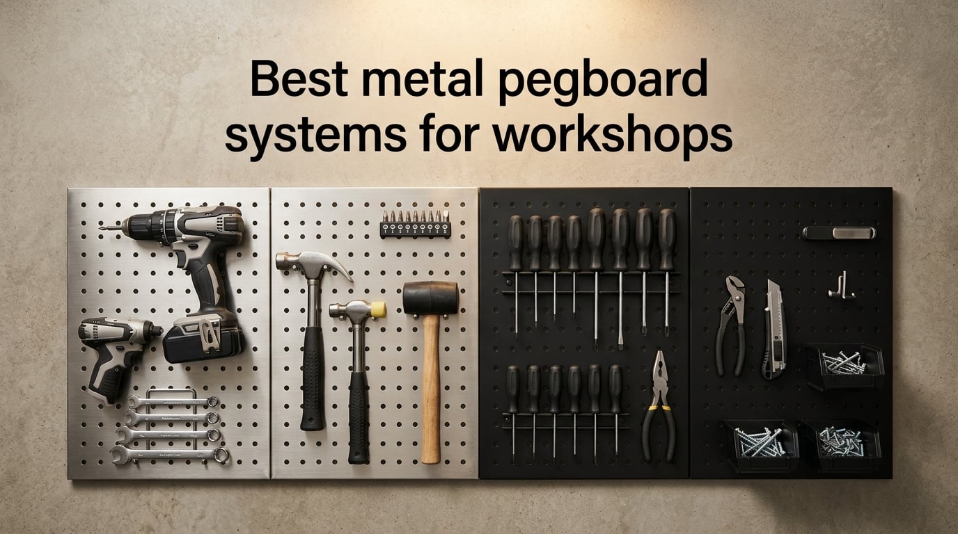 Best metal pegboard systems for workshops