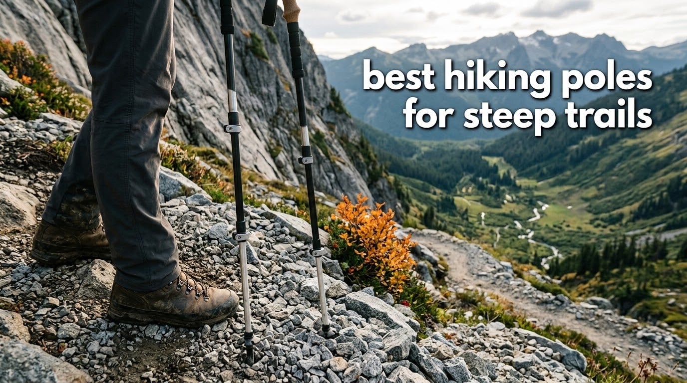 best hiking poles for steep trails