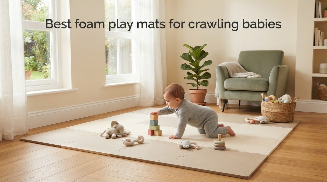 Best foam play mats for crawling babies