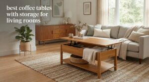 best coffee tables with storage for living rooms