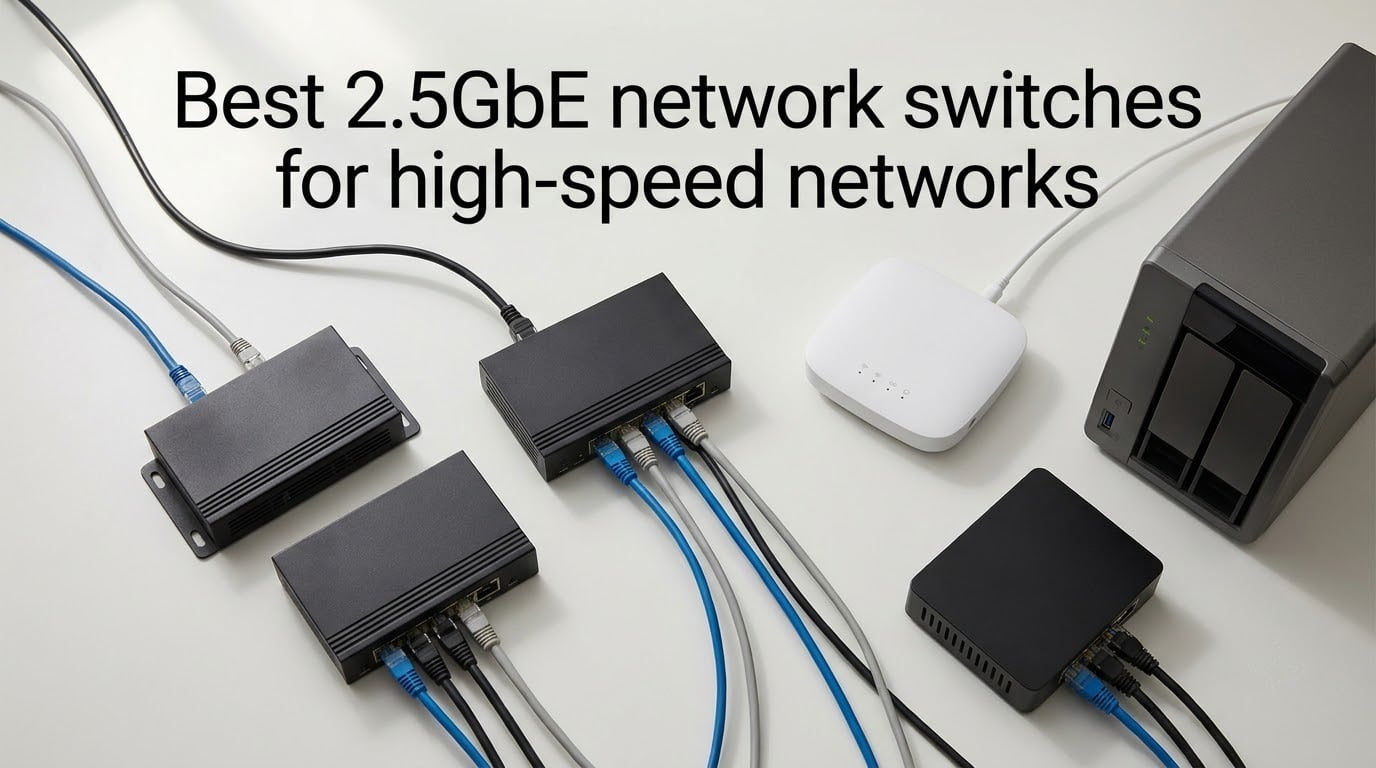 Best 2.5GbE network switches for high-speed networks
