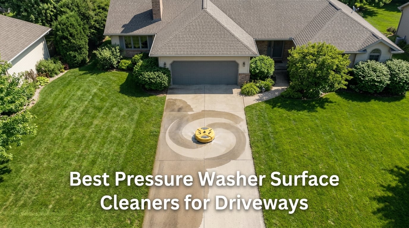 Best Pressure Washer Surface Cleaners for Driveways