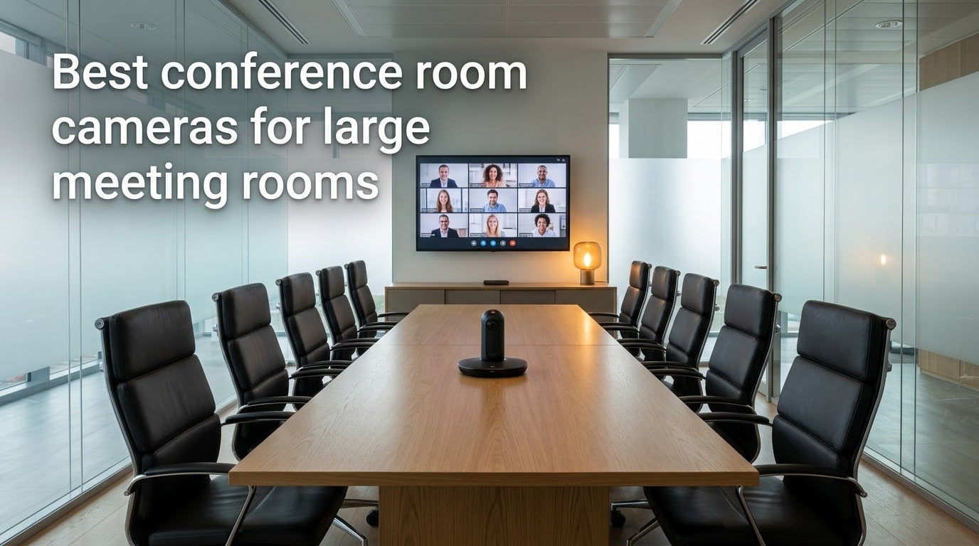 Best conference room cameras for large meeting rooms