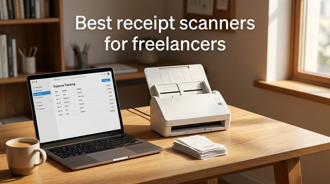 Best receipt scanners for freelancers