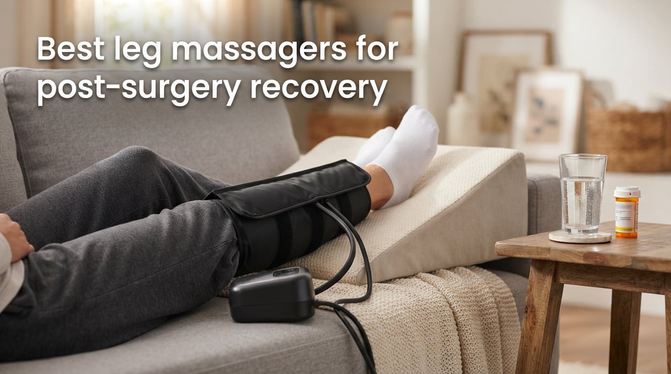 Best leg massagers for post-surgery recovery