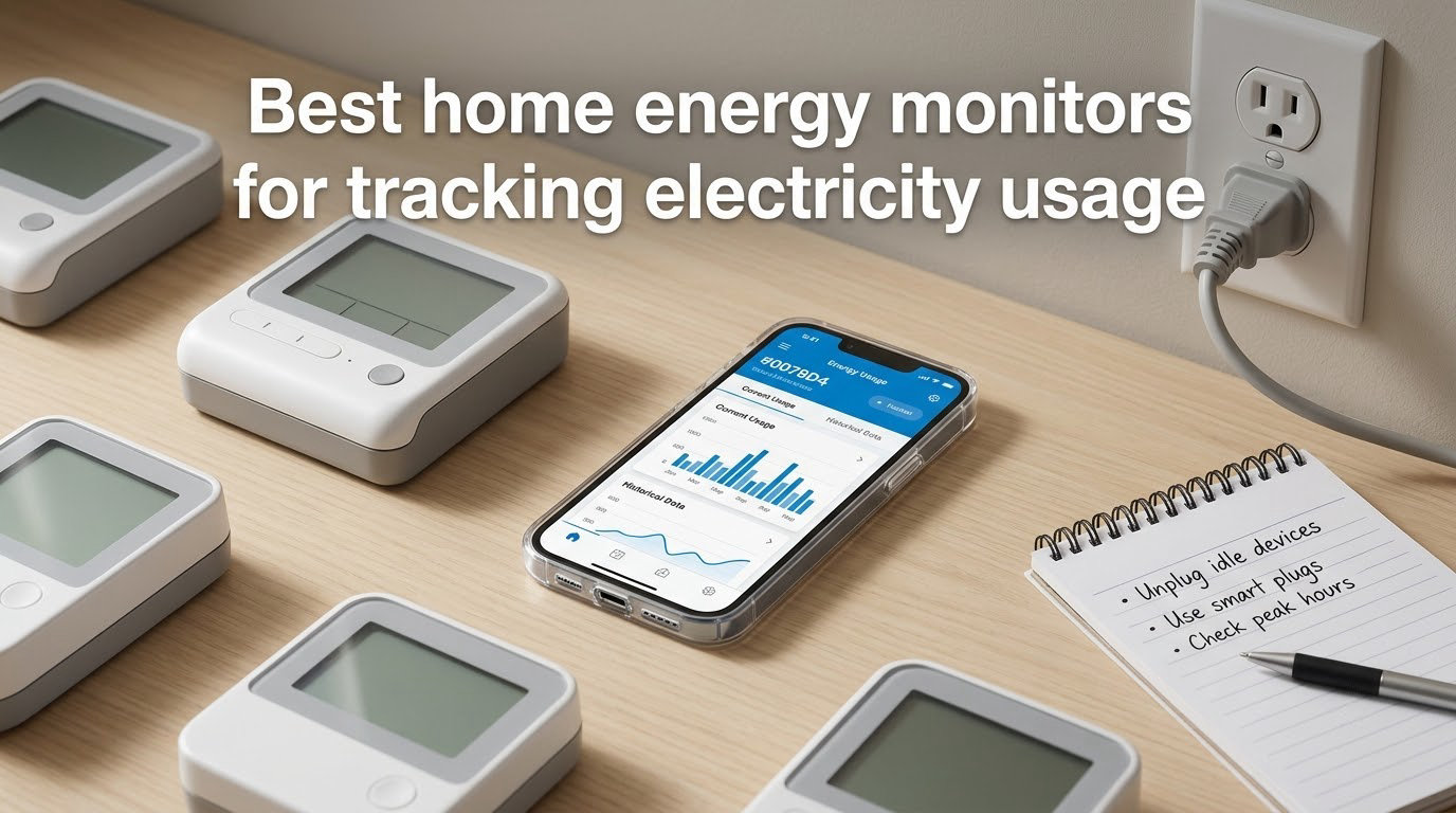 Best home energy monitors for tracking electricity usage