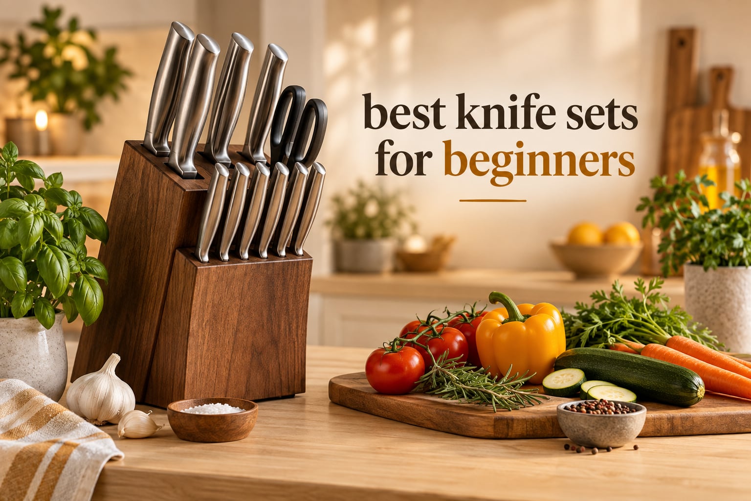 best knife sets for beginners