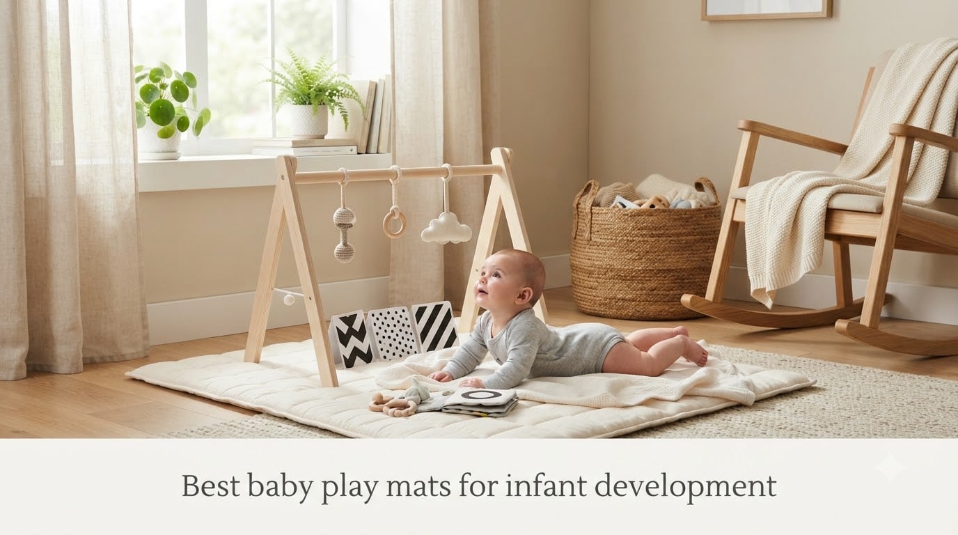 Best baby play mats for infant development