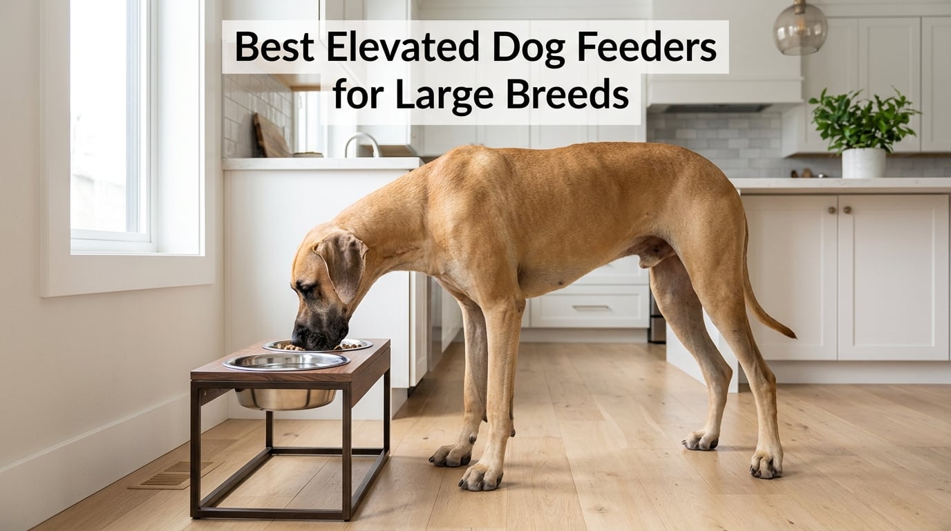 Best Elevated Dog Feeders for Large Breeds