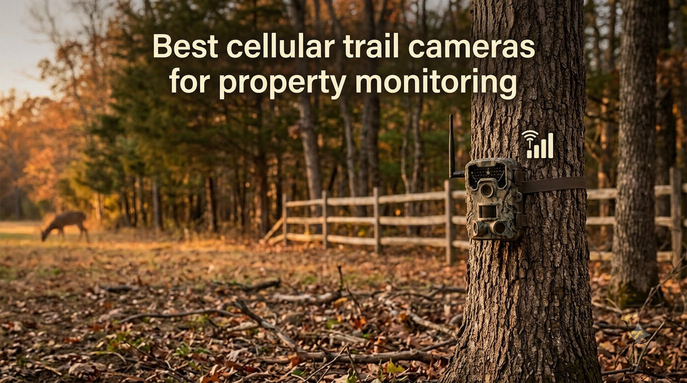 Best cellular trail cameras for property monitoring