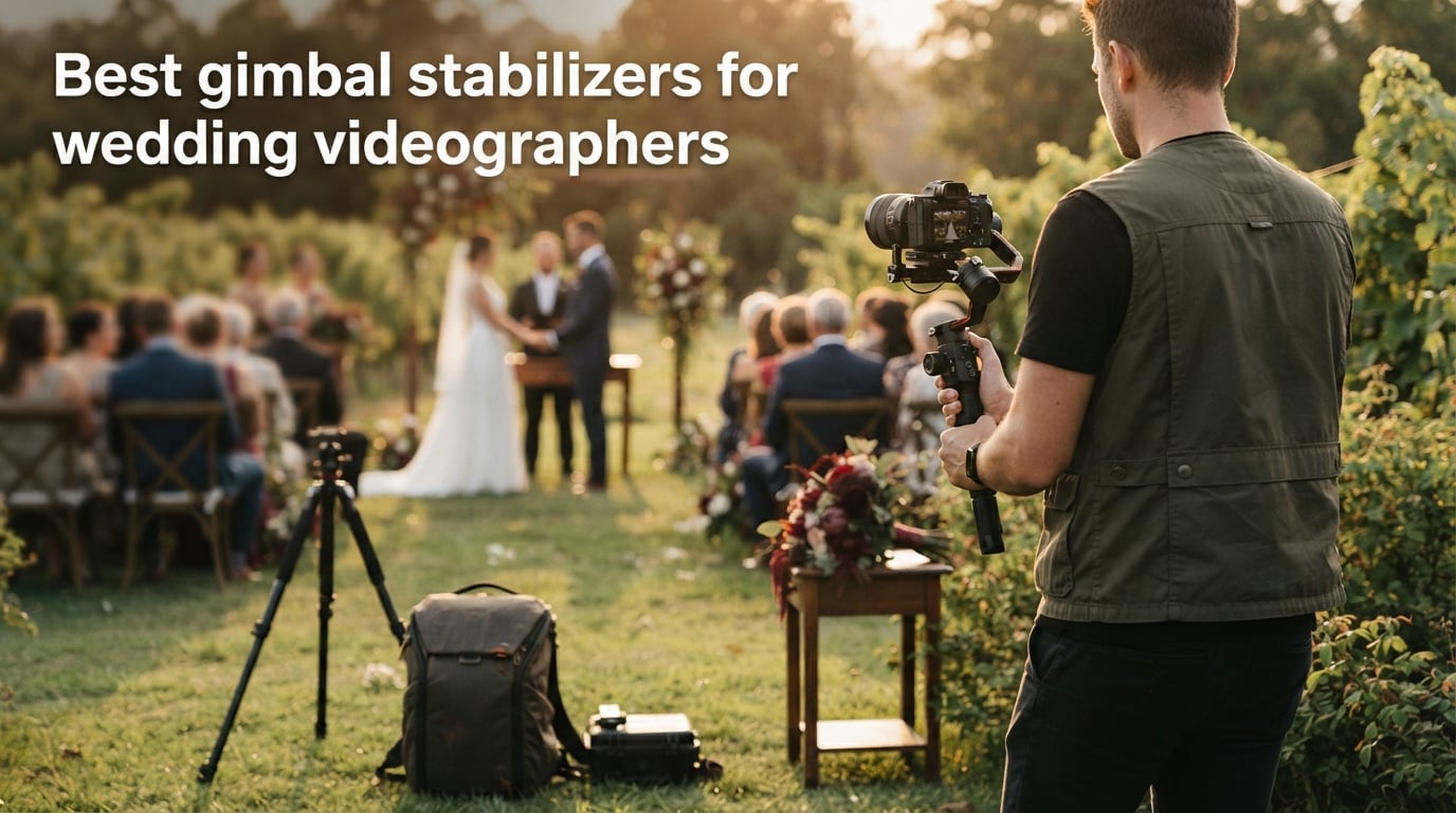 Best gimbal stabilizers for wedding videographers