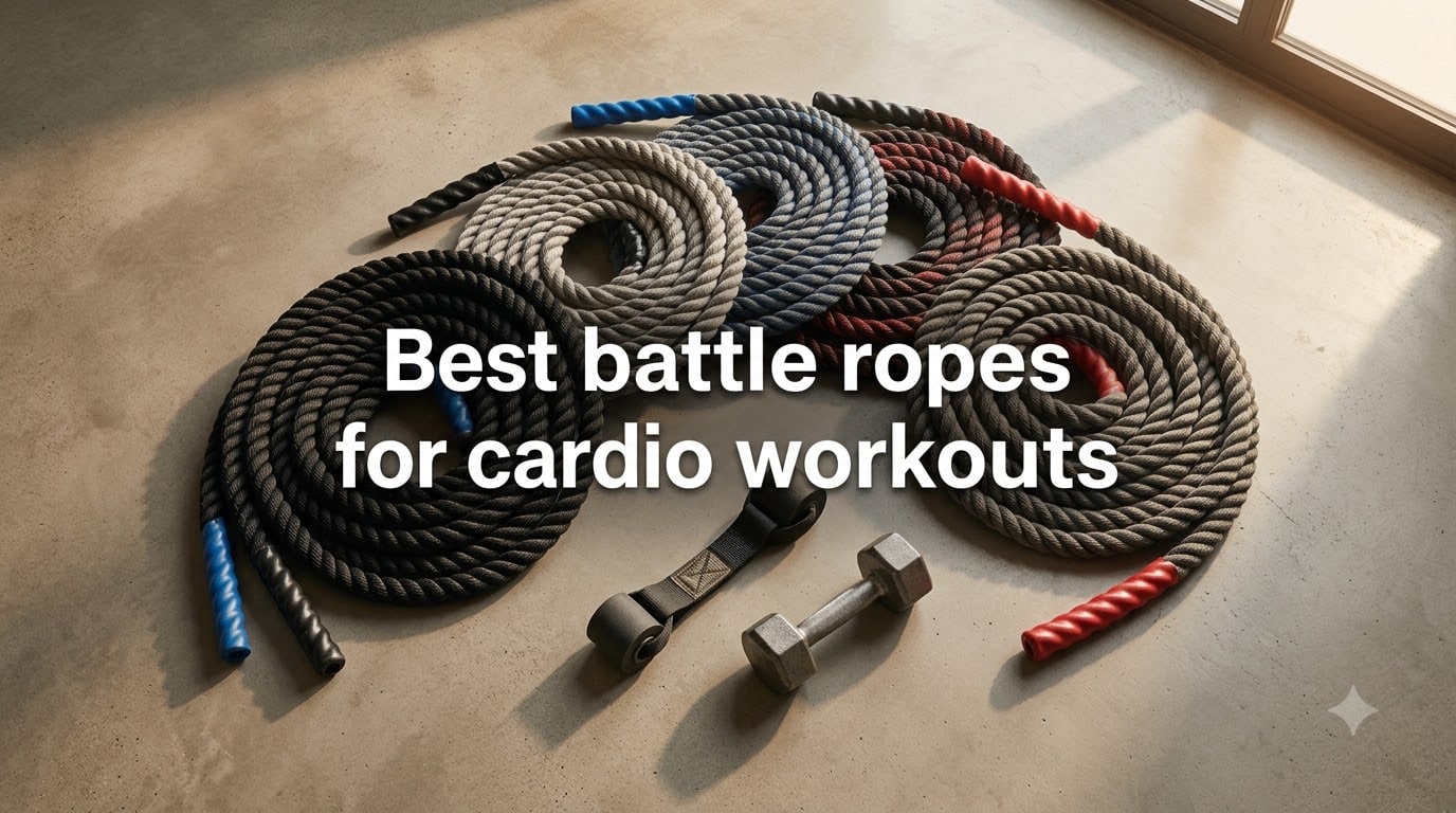 Best battle ropes for cardio workouts