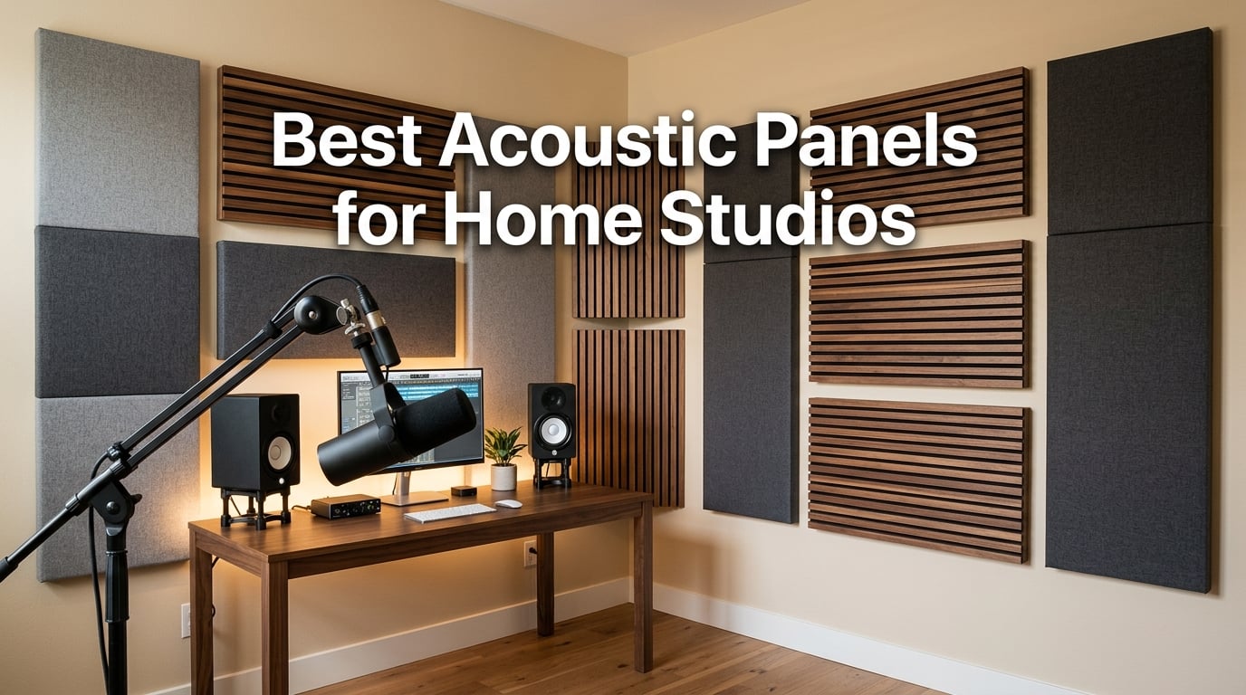 Best Acoustic Panels for Home Studios