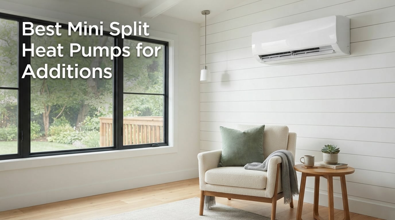 Best Mini Split Heat Pumps for Additions
