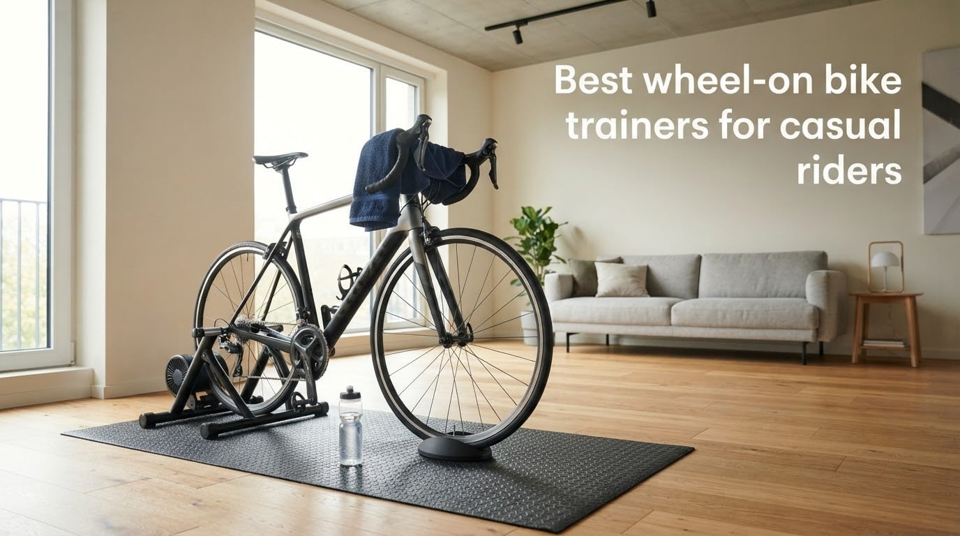 Best wheel-on bike trainers for casual riders