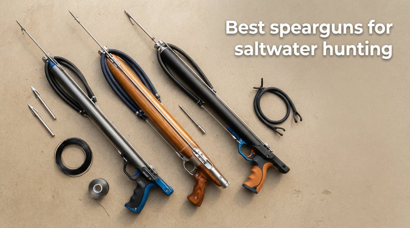 Best spearguns for saltwater hunting