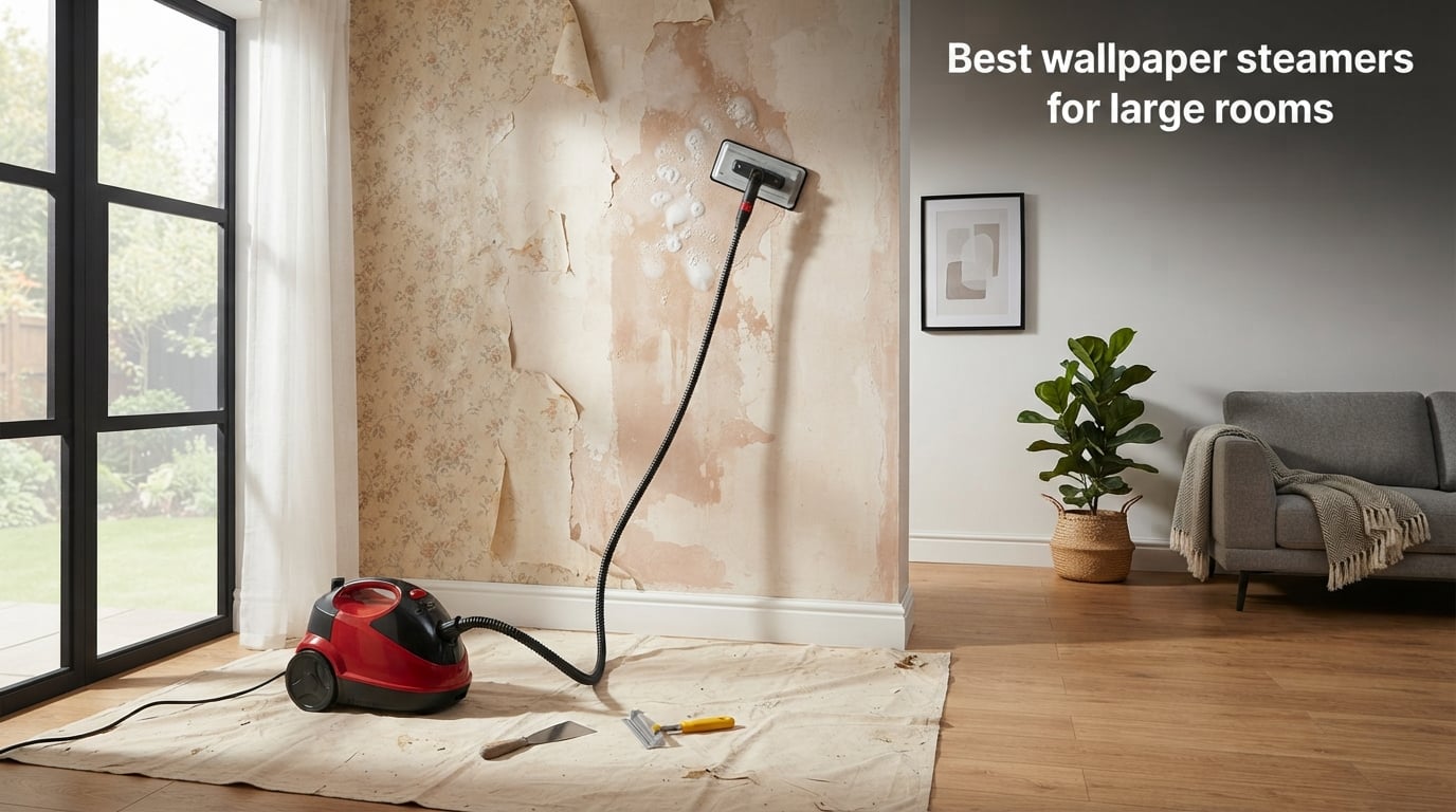 Best wallpaper steamers for large rooms