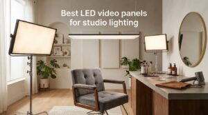 Best LED video panels for studio lighting