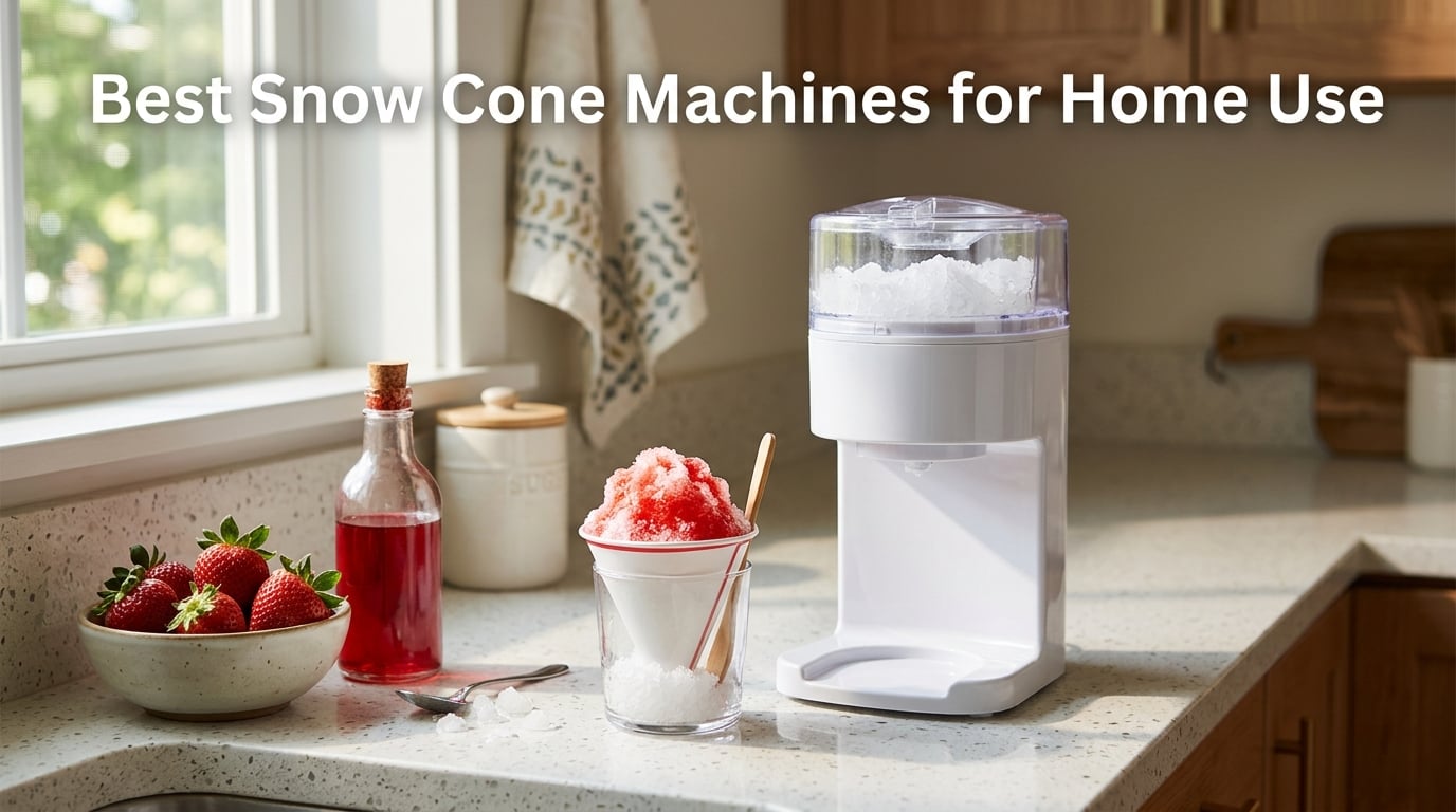 Best Snow Cone Machines for Home Use