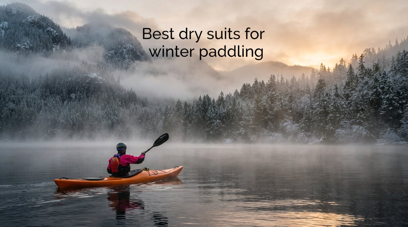 Best dry suits for winter paddling