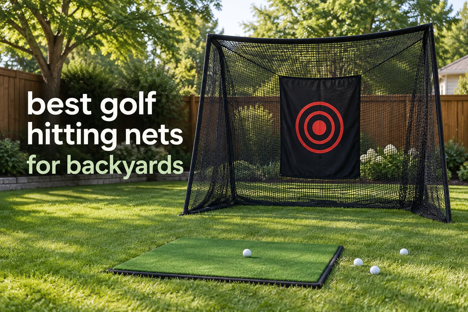 best golf hitting nets for backyards
