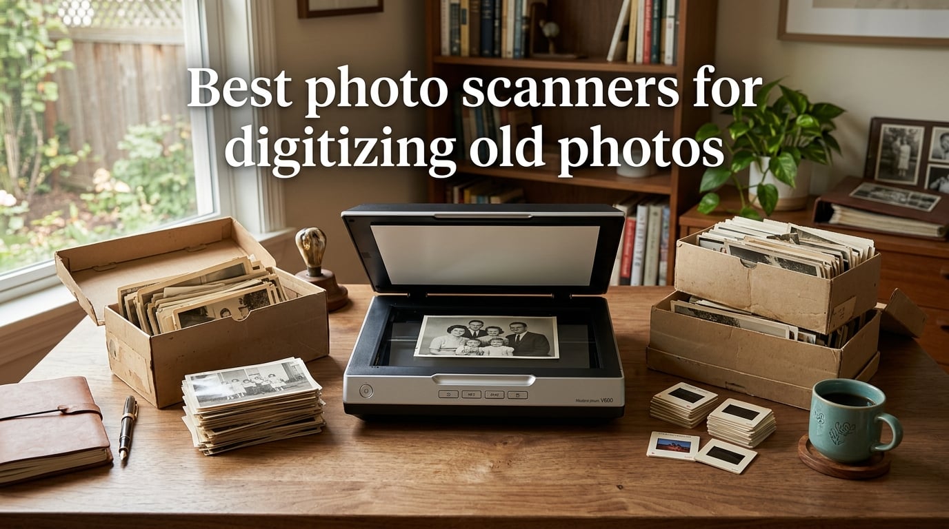 Best photo scanners for digitizing old photos