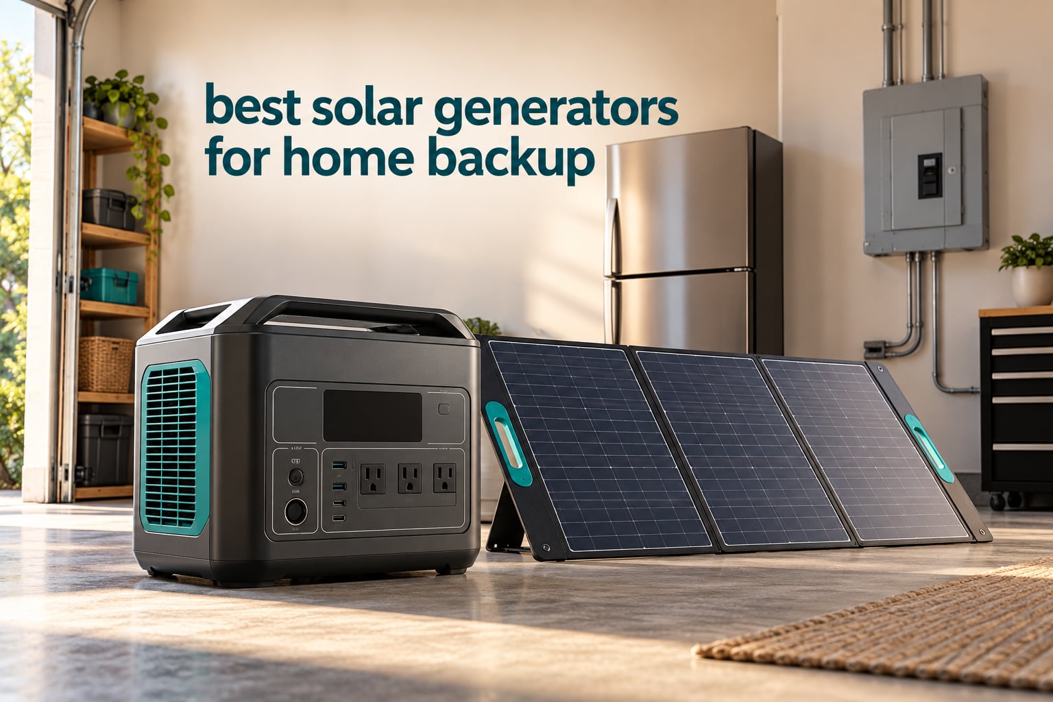 best solar generators for home backup